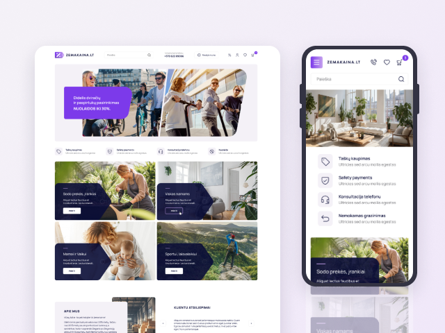 E-commerce online store website design categories design e commerce ecommerce minimal design online store product cards product page shop design shopping cart site ui uiux ux web webdesign website