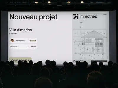 Immothep Concept — ​​​​​​​Brand Strategy agence nantes brand branding design graphic design identity illustration logo ui vector