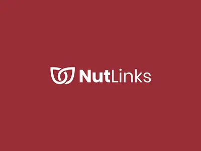 NutLinks brand guiidelines branding icon logo design modern mark visual identity