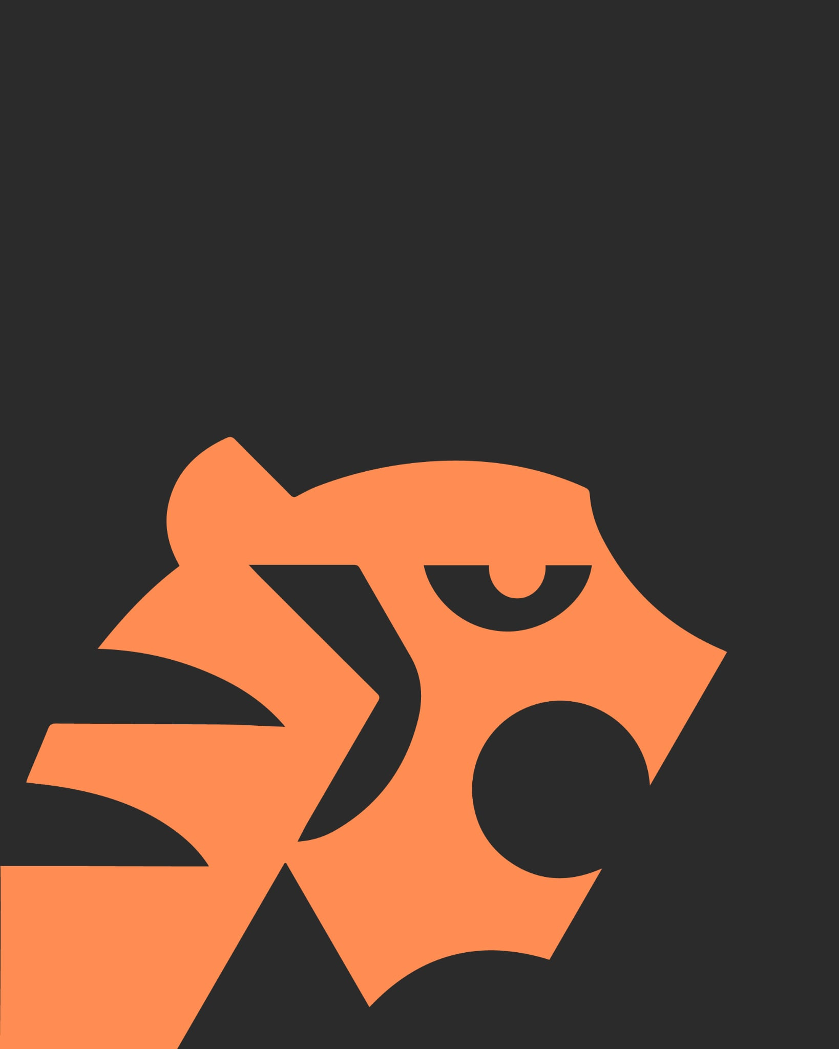 Tiger Seven Exclusive Logo Design for Sale by Anhdodes anhdodes branding cat design icon lettering logo logo design logomark monogram number seven sport symbol tiger typography