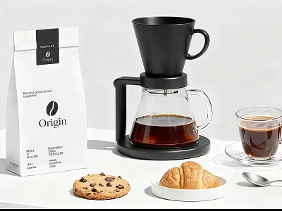 Origin | Coffee Brand Design ai creation ai video ai works brand design coffee design packaging design visual design