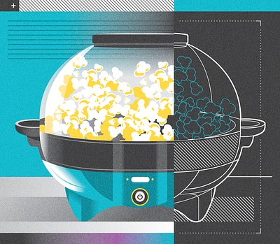 45 testing insights you need to know (Which?) illustration infographic maker popcorn
