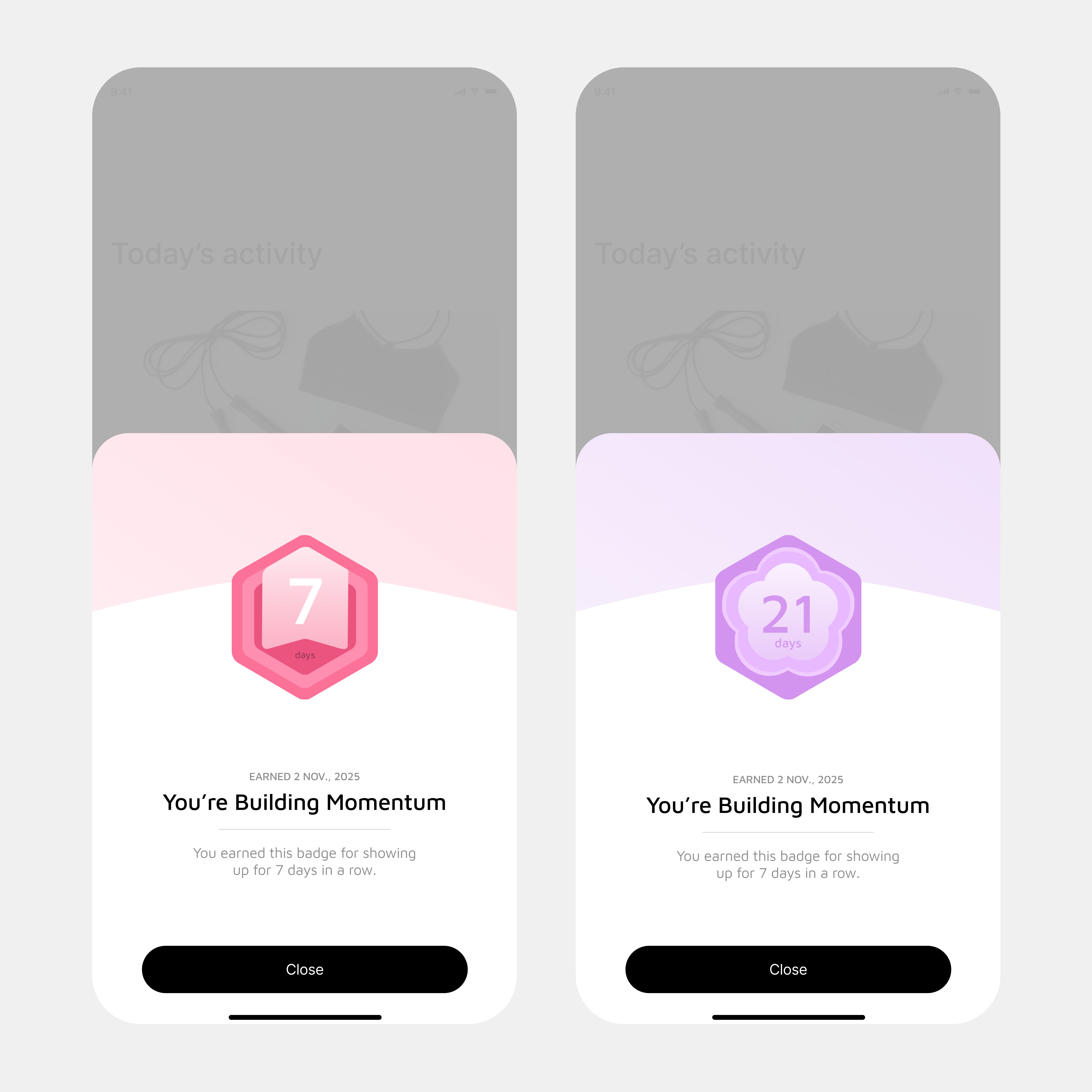 Custom badges app design custom badges illustration illustration design mobile app design ui