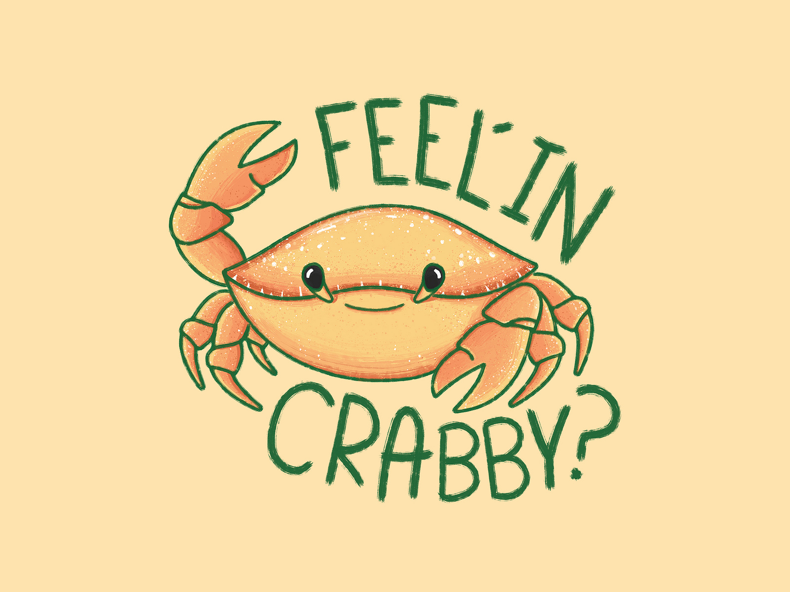 Feelin' Crabby by Graham Graphics on Dribbble