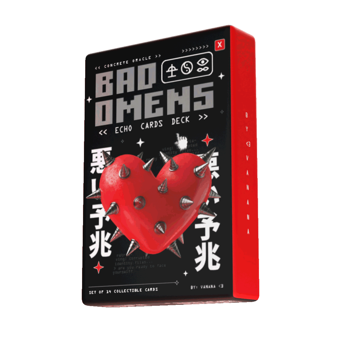 Deck Design - Bad omens 3d blender graphic design interactive design music