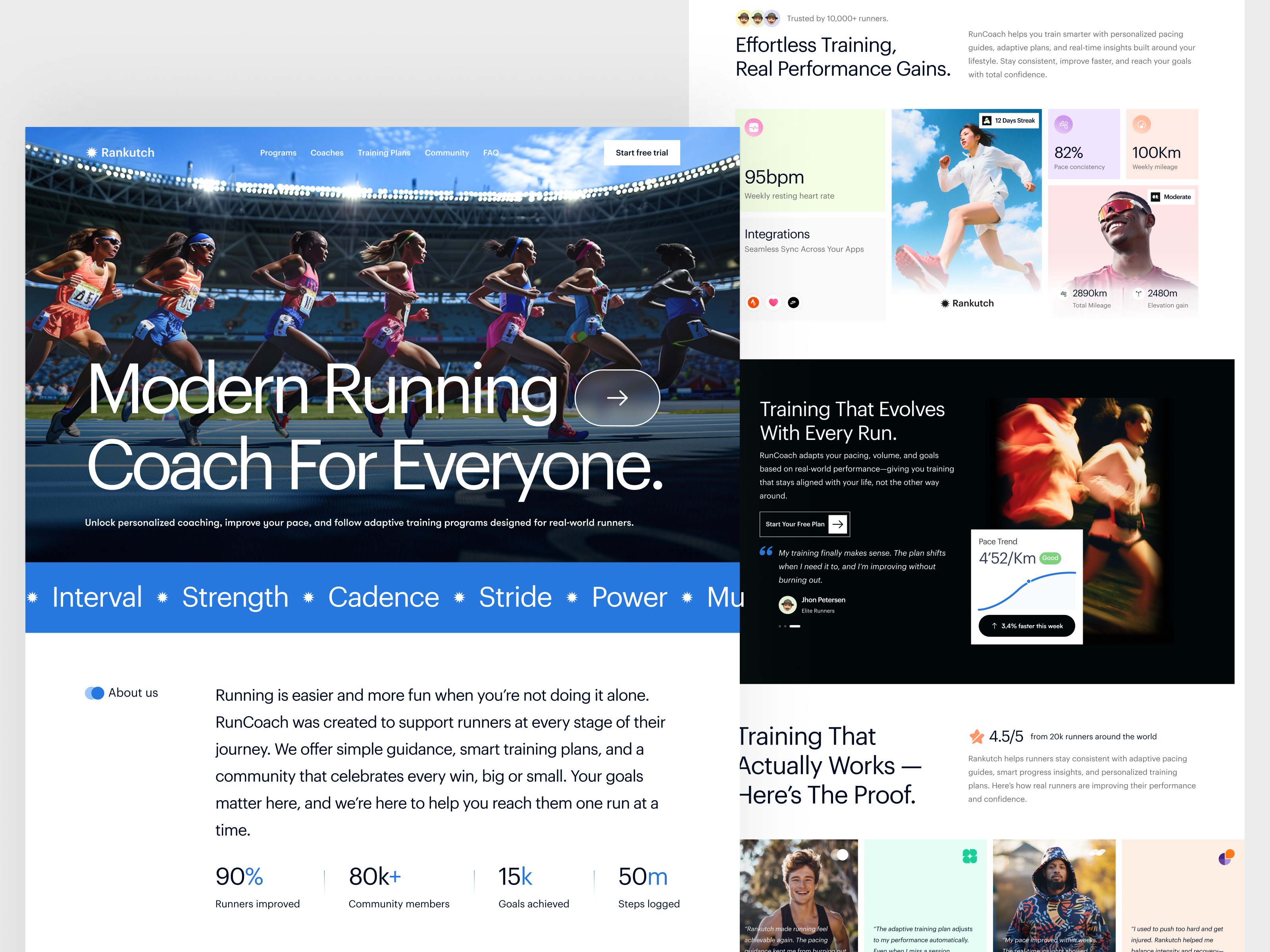 Example of Responsive Landing Page (Design Only)