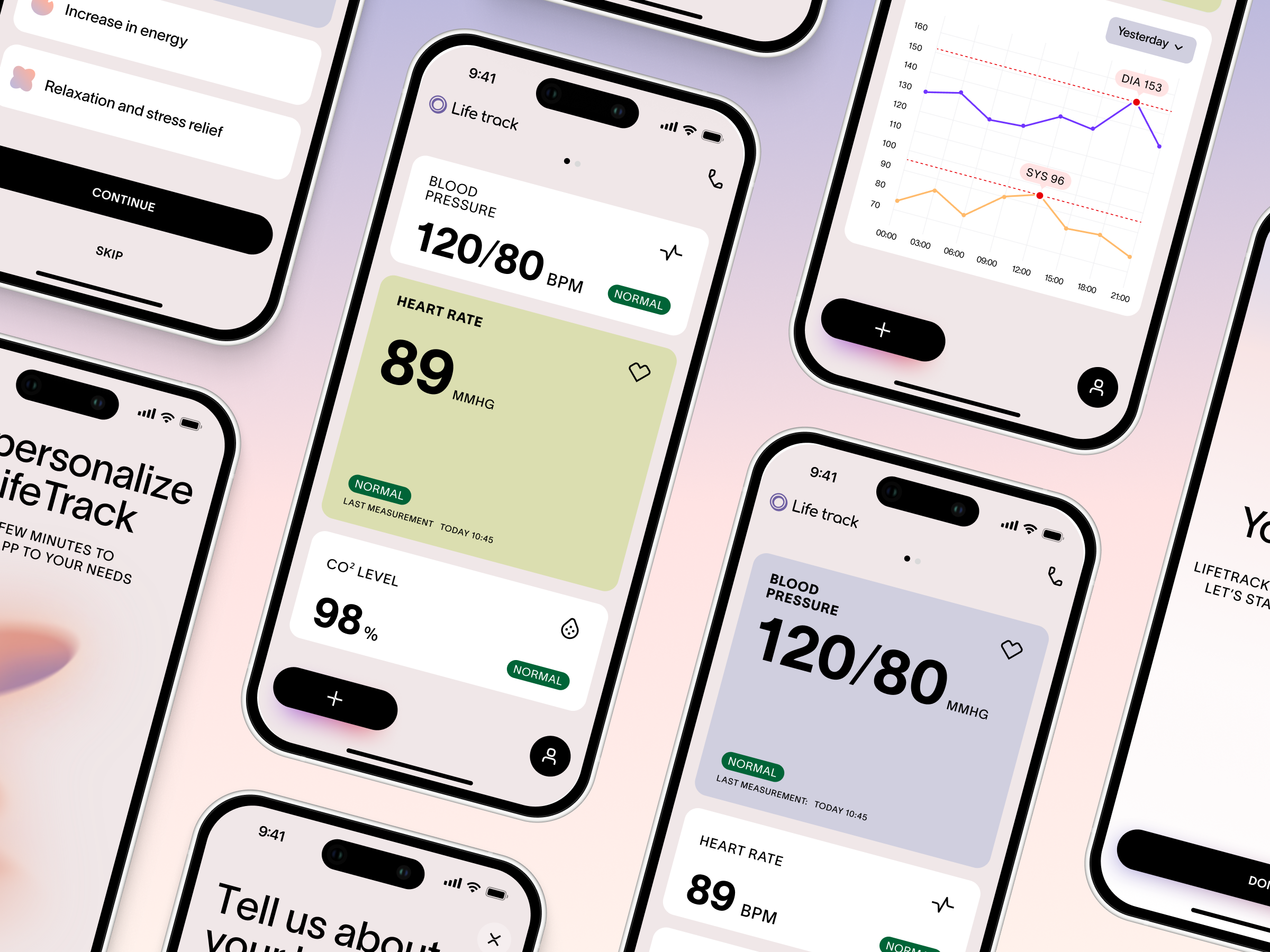 Example of Case Study: Life Track Mobile App & Landing Page