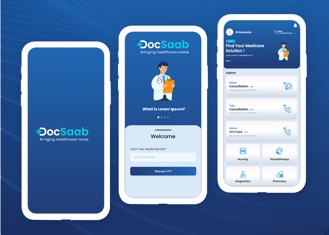 Doctor Consultation App – UI/UX Case Study app branding design graphic design illustration logo motion graphics ui ux vector