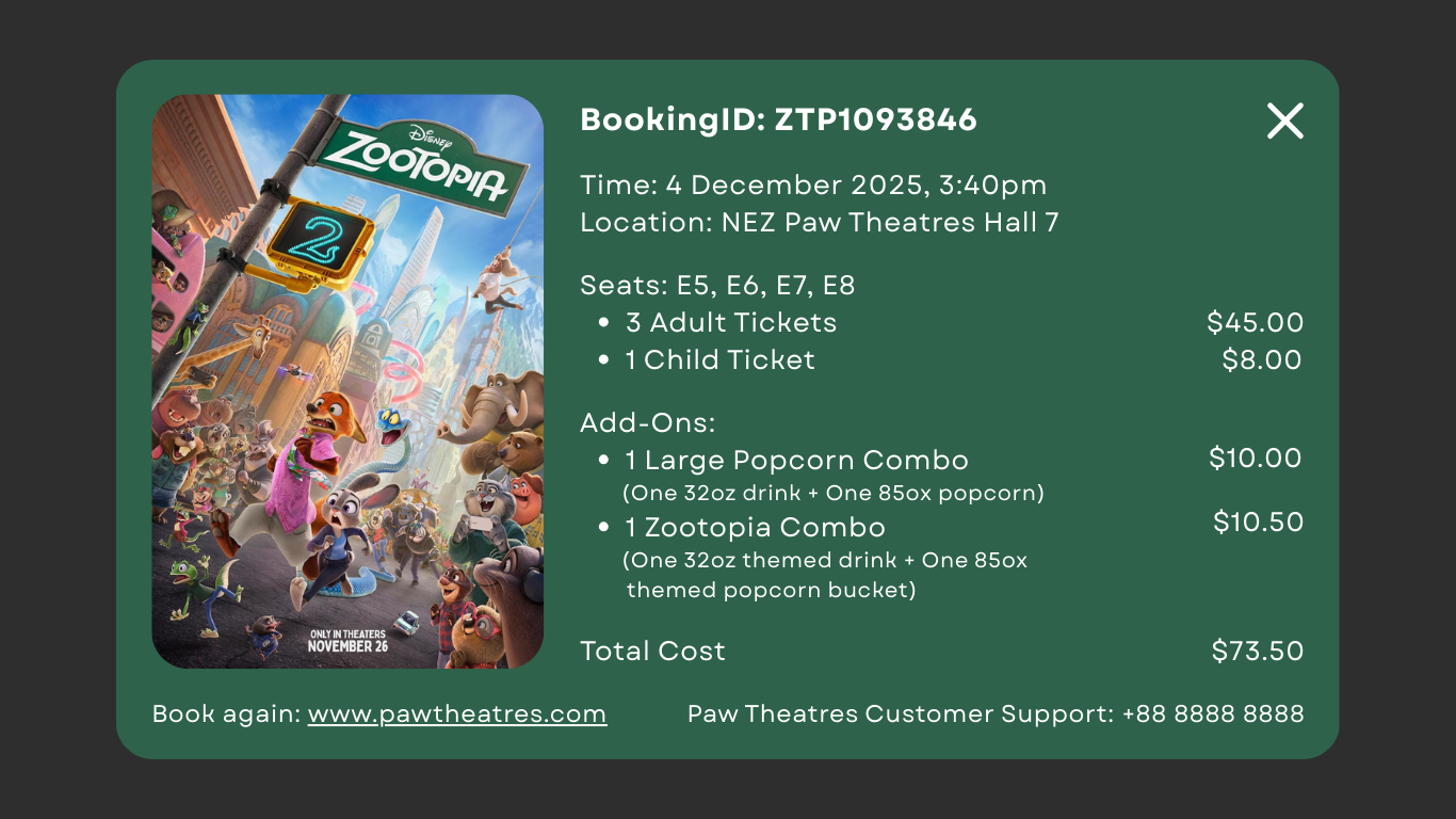 DailyUI #017 - Purchase Receipt ui