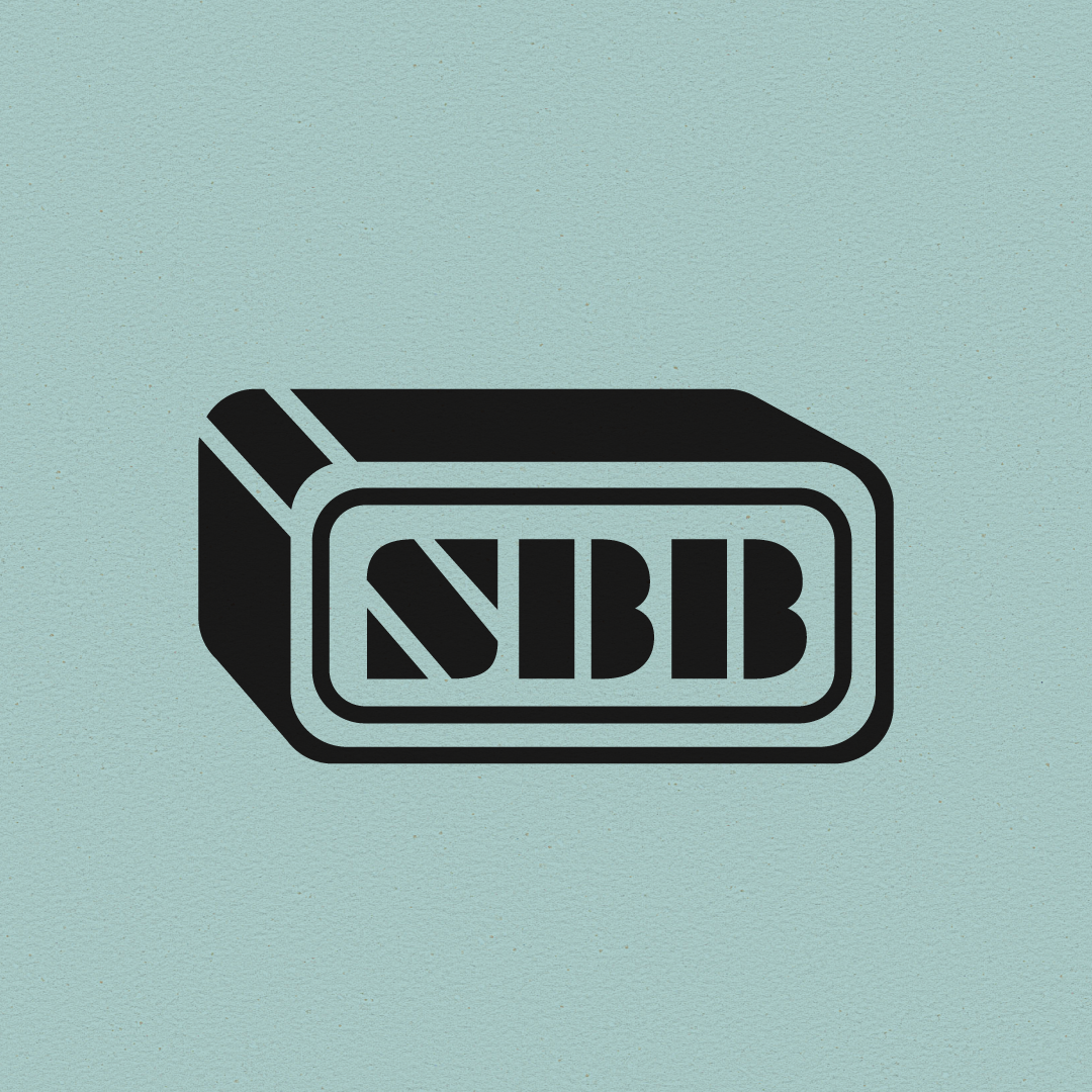 Retro Reimagined - SBB graphic design logo redesign vector