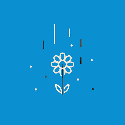 April Showers graphic design icon illustration logo