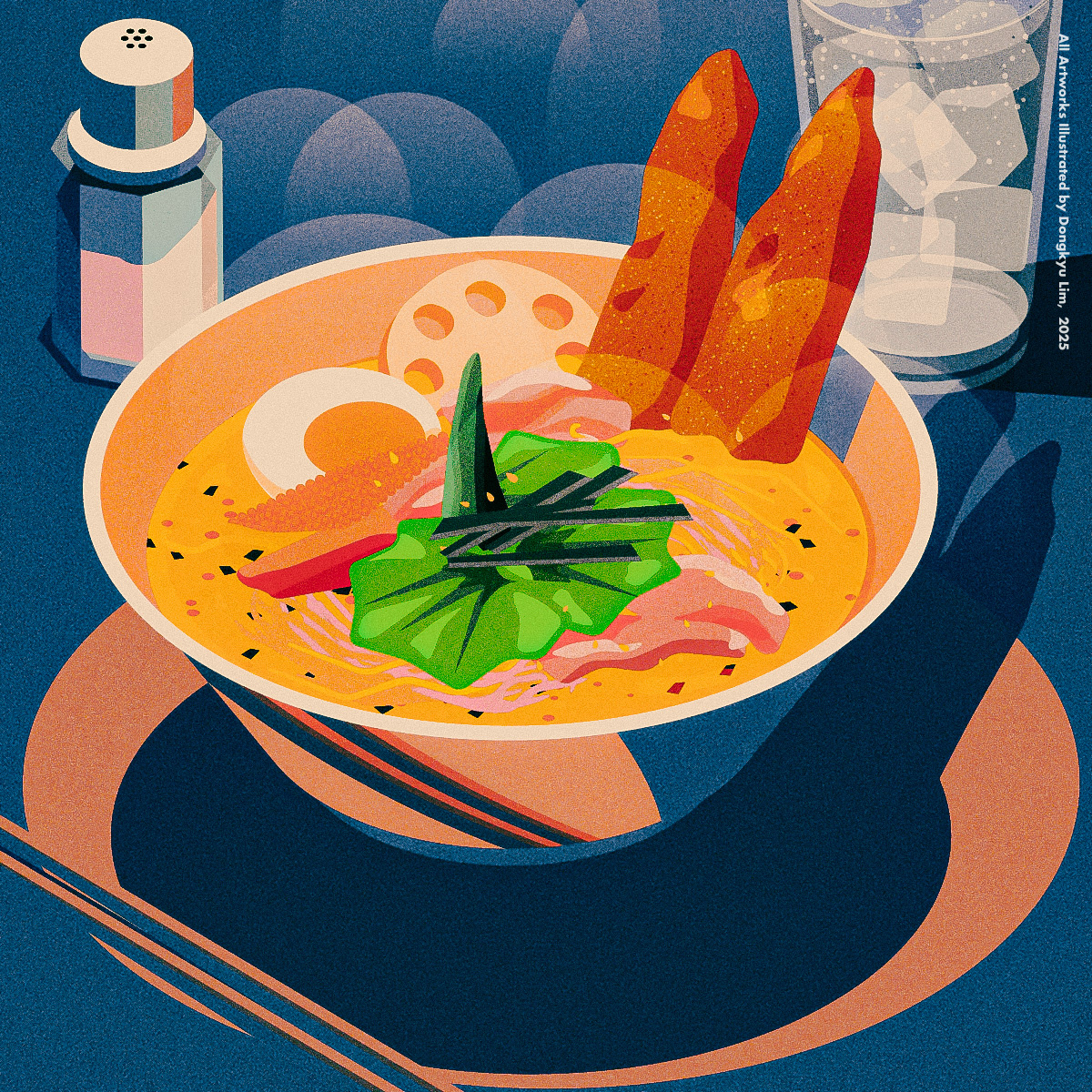 Soup Curry in Tokyo food illustration illustration isometric japan soup curry travel