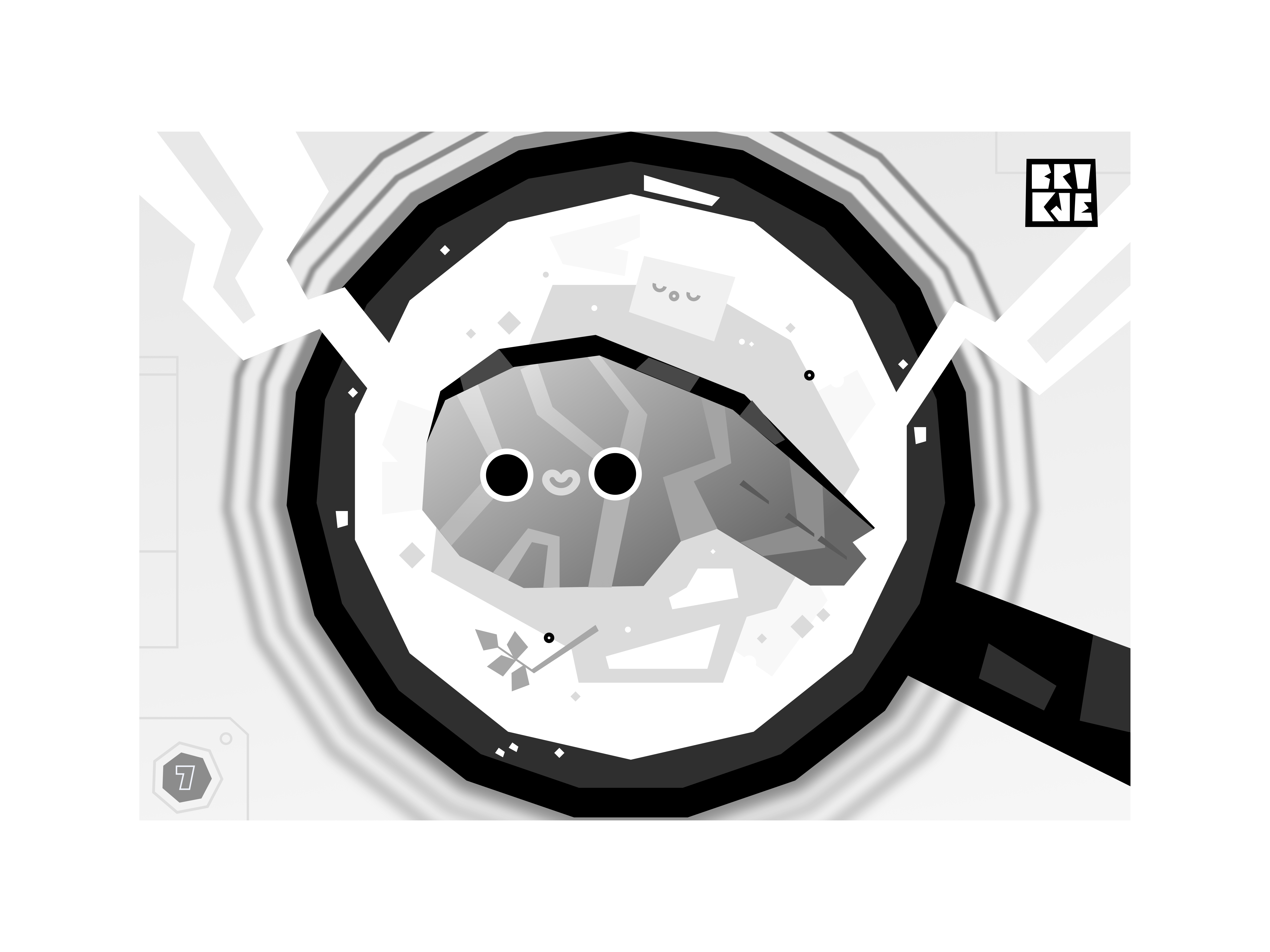 fisk brokje concept design fish illustration salmon sketch