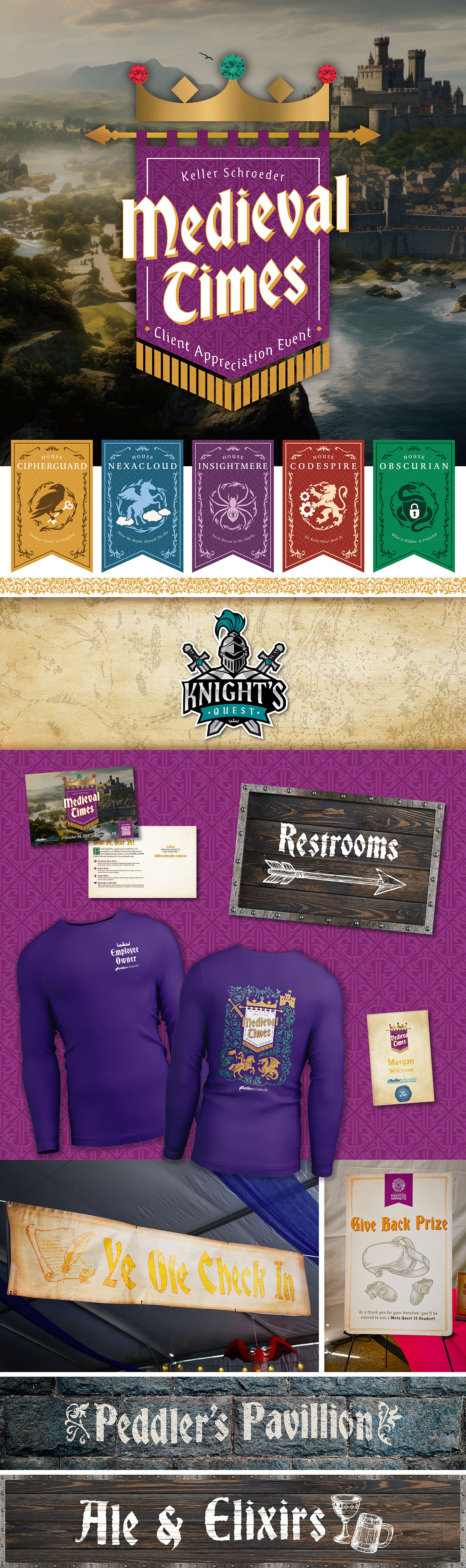 Client Appreciation Event Design Assets branding design graphic design