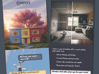 Painting Company Advertisement