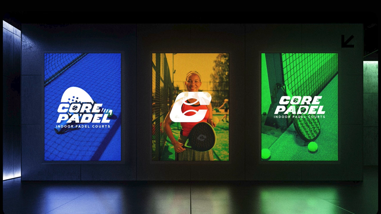 Core Padel - Padel Logo & Branding | Wetton&Co