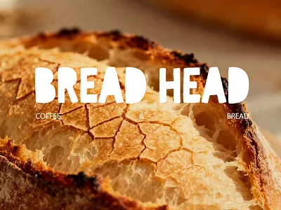 Brand Design project：Bread head branding logo