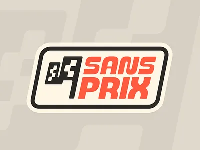 Sans Prix f1 font formula1 motorsports racing sticker type type design typography