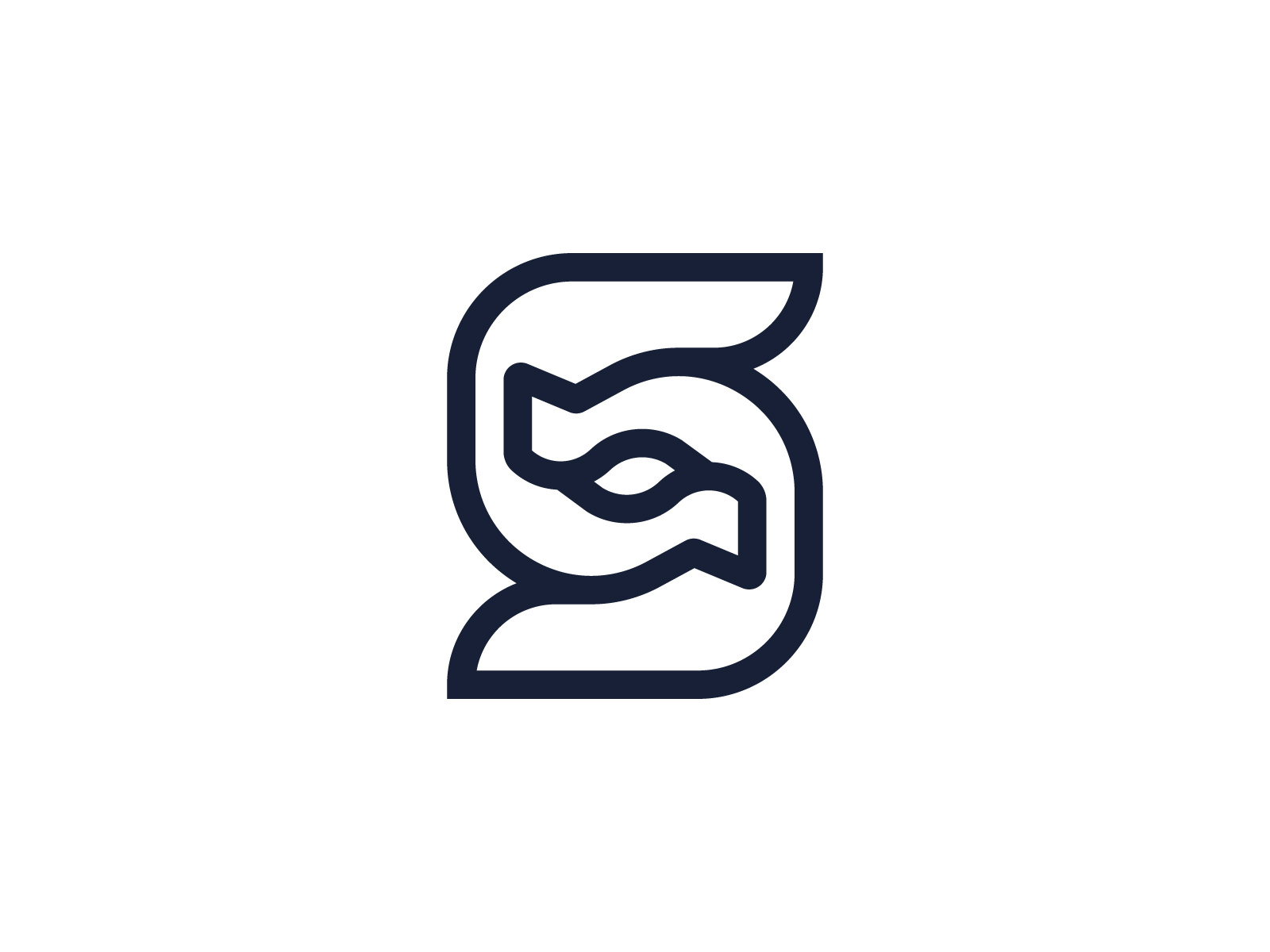 Modern Letter S Logo alphabet brand mark corporate costom letter digital art elegant finance identity design letter s logo logotype luxury modern monogram line s initial symbol