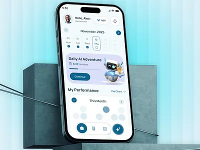Language Learning App UI ai language tutor app ui case study e learning app education app graphic design ios design language app ui language learning learn language learning language app mobile mobile app mobile app design mobile learning mobile uiux online education design ux design
