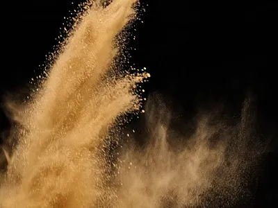 Small Businesses are a Blast blue collar branding construction desert design digital dirt erosion illustration industrial industrial design logo logo design offshore sand sandblasting small business tan vector