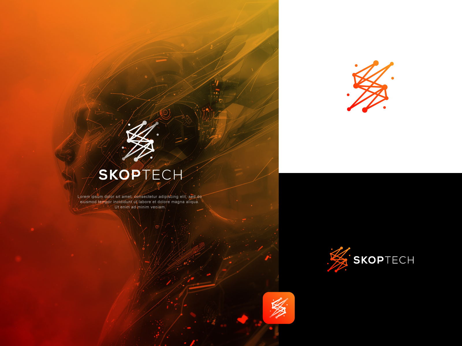 Example of We Will Create Custom Brand Identity