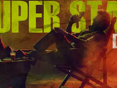 Super star Day movie poster design rajinikanth tamil