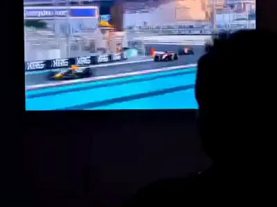 F1 Racing Website 3d animation ui