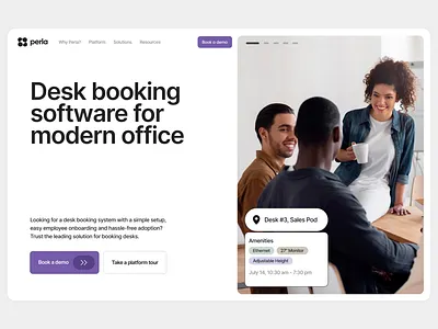 Perla - design concept branding design graphic design illustration inspiration landing product ui web