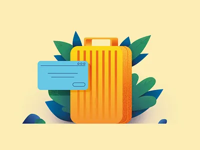 Suitcases. Adobe Illustrator adobe illustrator graphic design