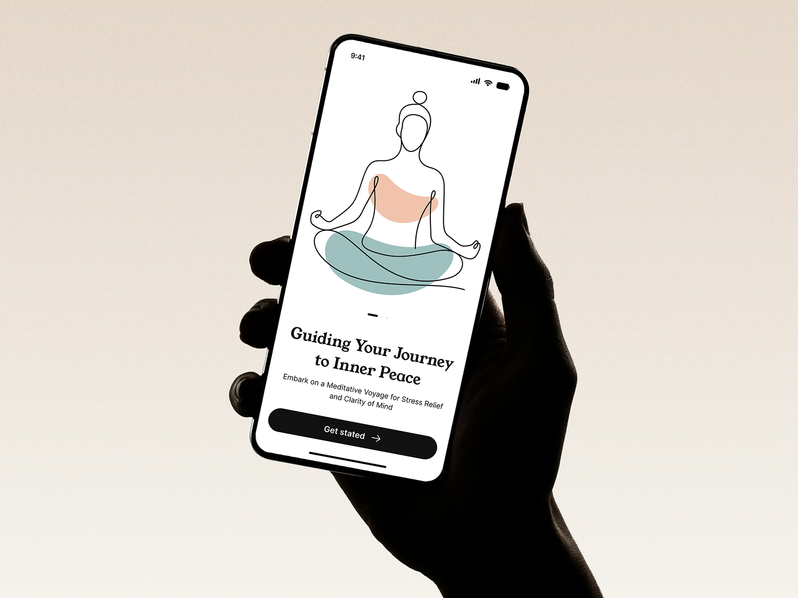 AI Meditation App UI – Personalized Wellness Dashboard adaptive sound therapy ai powered app design breathing exercise calm meditation app meditation ui mental health app mindfulness mindfulness app mobile app mobile app design onboarding personalization relaxation app sleep meditation stress relief ui design wellness app wellness dashboard