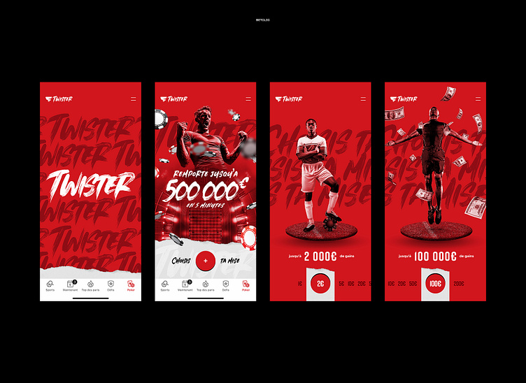 Interfaccia Betclic casinò