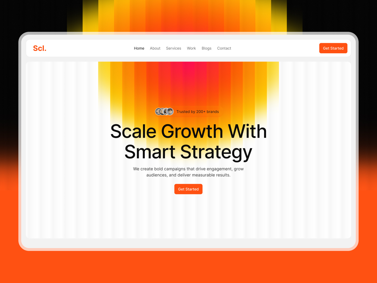 Scale — Digital Marketing & Agency WordPress Theme agency theme branding design drag and drop multipurpose theme responsive design wordpress wordpress theme