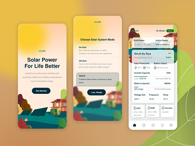 Idupin - UI Exploration Smart Solar Power Control battery control clean company controller design energy exploration fotovoltaik illustration internet of things inverter power smart solar panel ui user experience user interface ux visual