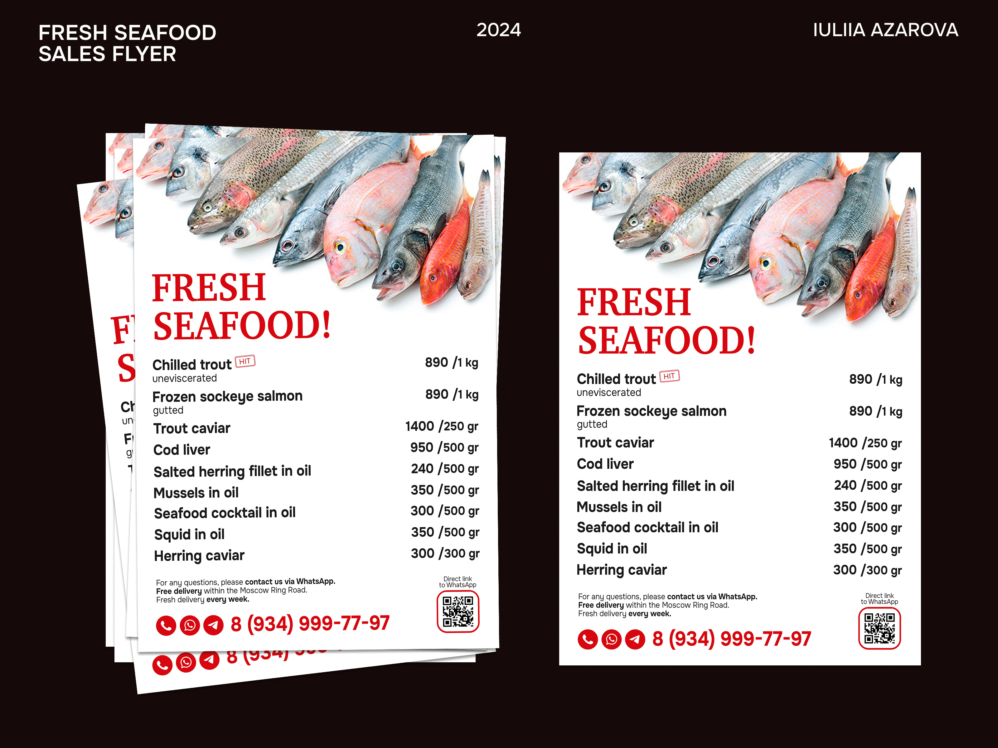 Example of Flyer & Brochure Design