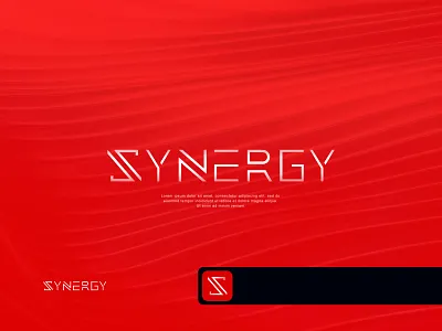 Synergy Logo branding font font logo graphic design illustration letter branding letter logo letter mark letter mark logo lettermark letters logo logo branding synergy synergy font synergy logo synergy logos typography ui