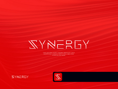 Synergy Logo branding font font logo graphic design illustration letter branding letter logo letter mark letter mark logo lettermark letters logo logo branding synergy synergy font synergy logo synergy logos typography ui