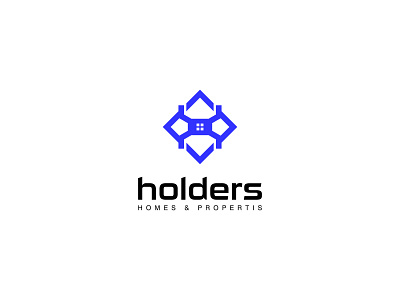 Holders Real Estate Logo Design, Letter H + Home brand identity branding construction logo creative logo home logo letter h logo letter mark logo logo design logodesigner logos logotype minimal logo modern logo modern minimal logo property logo real estate real estate logo realty