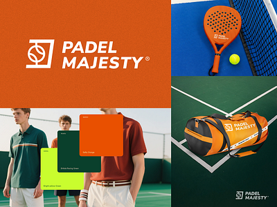 Padel Majesty | Brand Identity 2025 branding graphic design logo visual identity