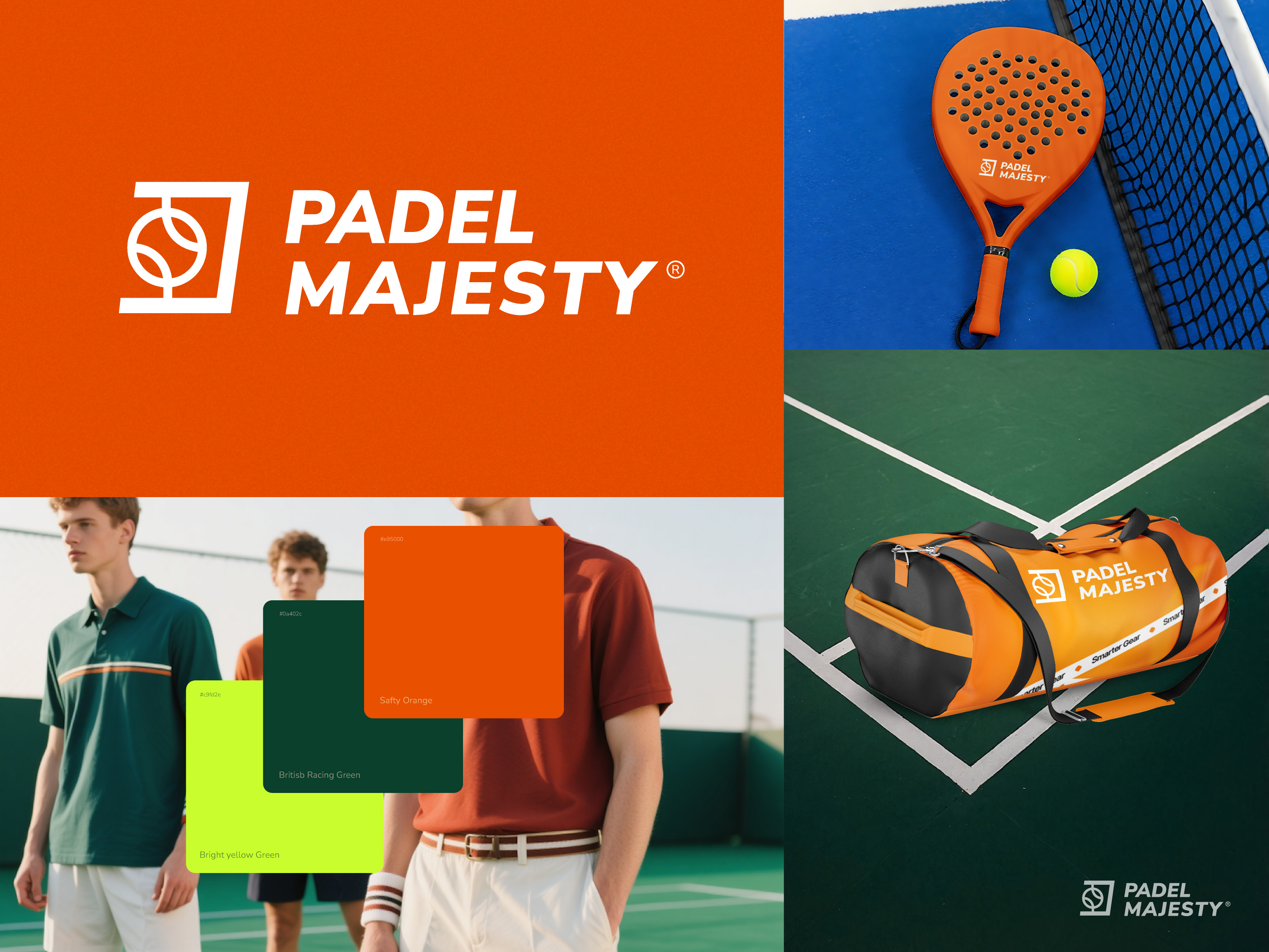 Padel Majesty | Brand Identity 2025 branding graphic design logo visual identity