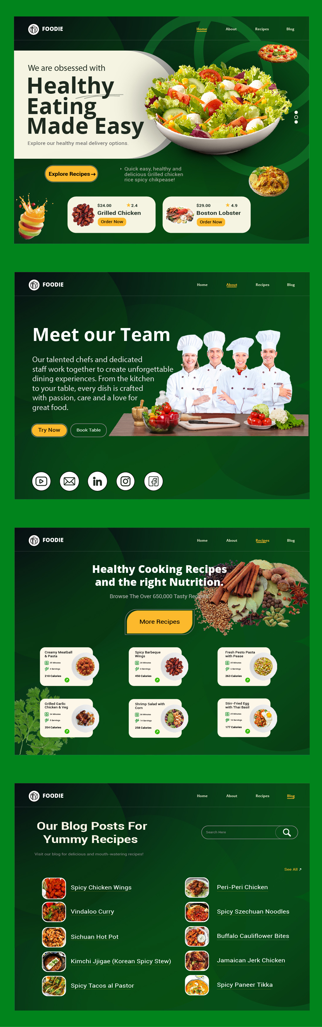 Example of High Converting Landing Page Design