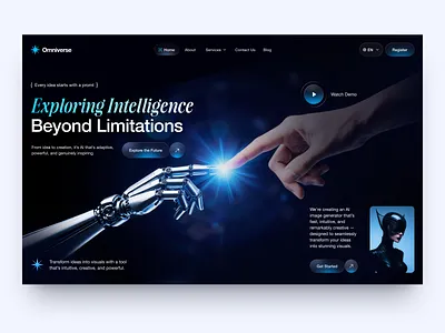 UI-UX for Artificial Intelligence design interface product service startup ui uiux ux web website