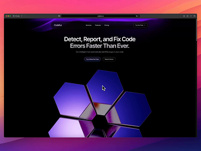 codefus.co 3d 3dweb 3dwebsite animation branding graphic design immersive immersive web interactive website motion graphics threejs ui web 3d