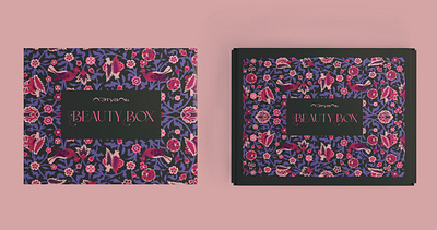 Floral pattern for Beauty Box beauty birds box branding design dribbblers floral graphic design illustration pattern
