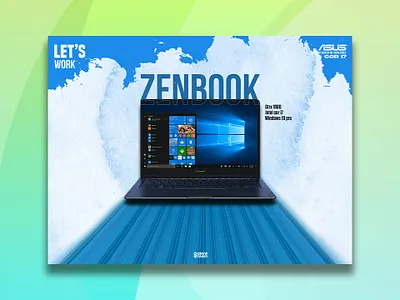 Zenbook design branding design designer graphic design graphic designer illustration poster poster design