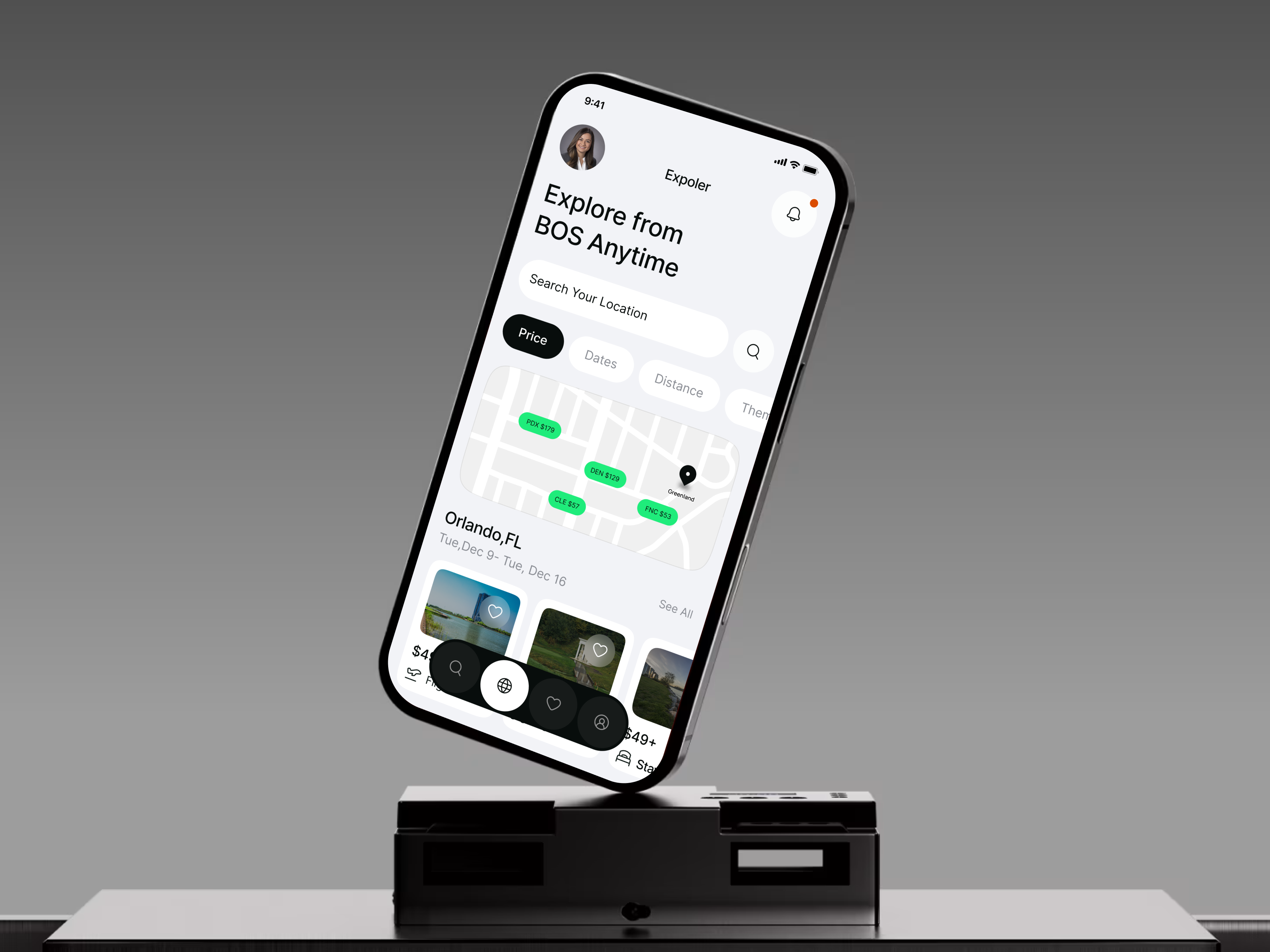 Modern Travel Booking App UI — Flights app app design booking flight mobile app product design saas schedule ticket travel trip