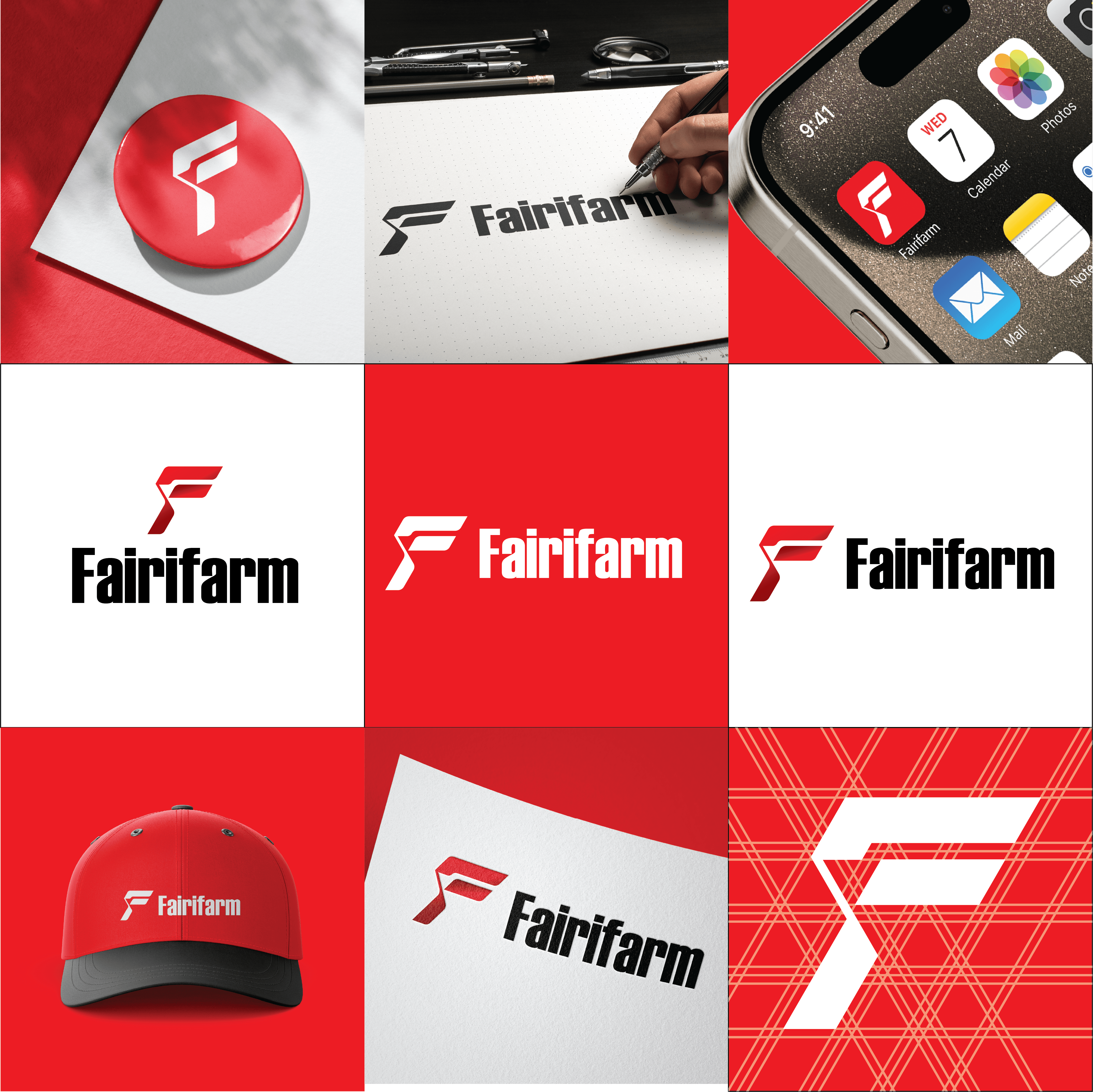 Frairifarm Logo branding fairifarm logo logo