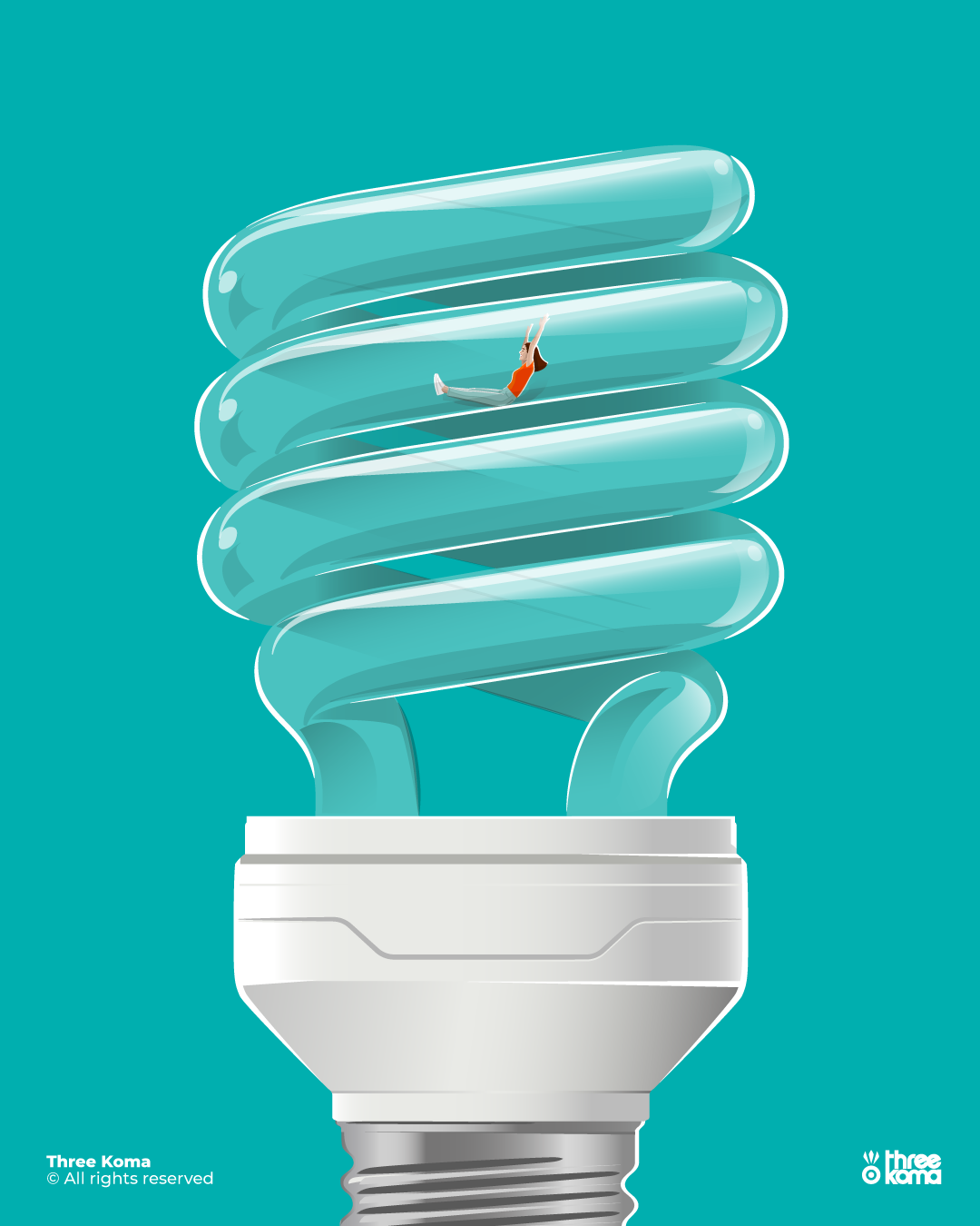 Slide digital art freelance illustration illustrator