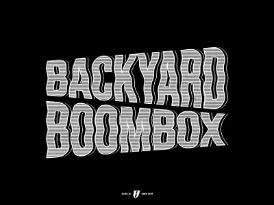 backyard boombox apparel branding clothing brand clothing logo custom logo fashion logo logo logo design logo designer modern streetwear streetwear logo tshirt design urban logo wavy wavy logo wavy text