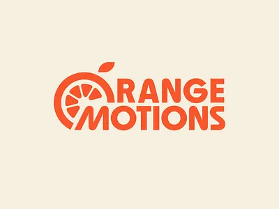 Orange Motions || Logo Design brand colors brand identity brand mark branding color palette creative branding design graphic design illustration logo logo design orange orange motion symbol transportation branding travel branding vehicle